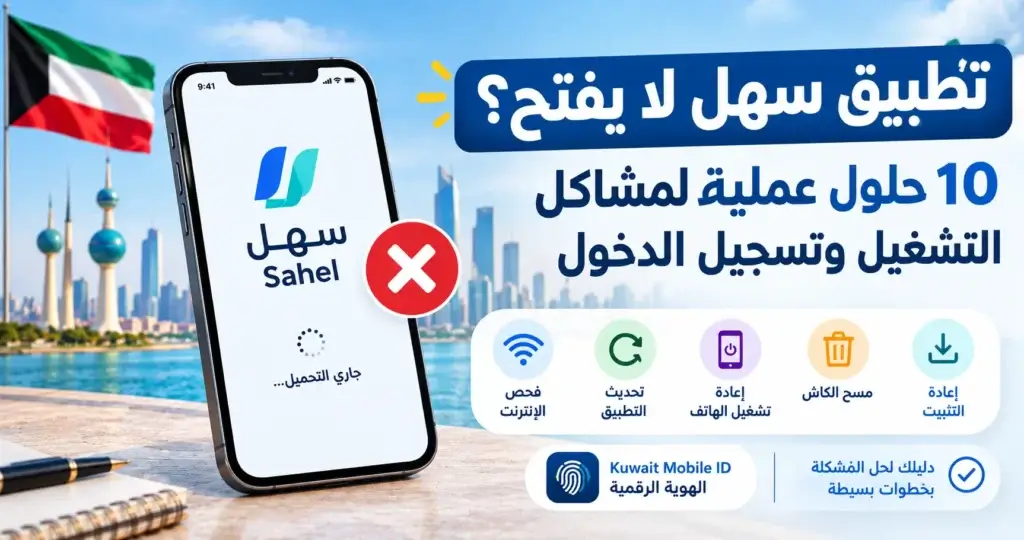 تطبيق سهل لا يفتح أو يتوقف